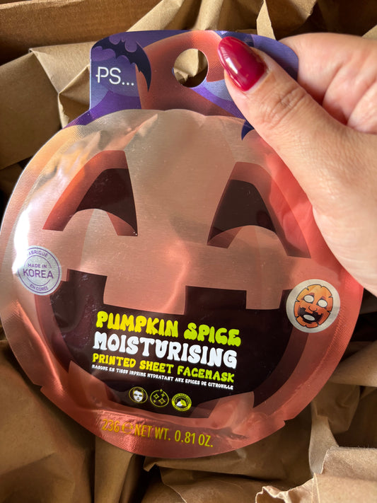 Pumpkin spice moisturizer