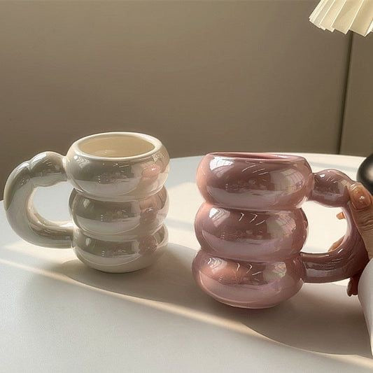 Bubble pastel mug